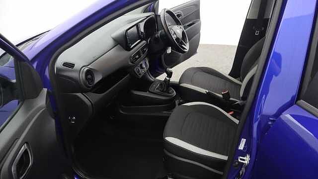 Hyundai I10 1.0 SE Connect Hatchback 5dr Petrol Manual Euro 6 (s/s) (67 ps) Blue