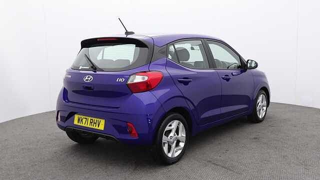 Hyundai I10 1.0 SE Connect Hatchback 5dr Petrol Manual Euro 6 (s/s) (67 ps) Blue