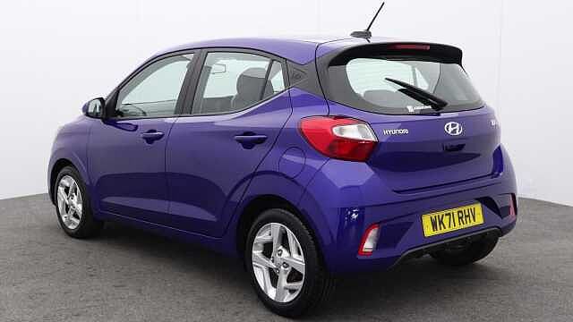 Hyundai I10 1.0 SE Connect Hatchback 5dr Petrol Manual Euro 6 (s/s) (67 ps) Blue