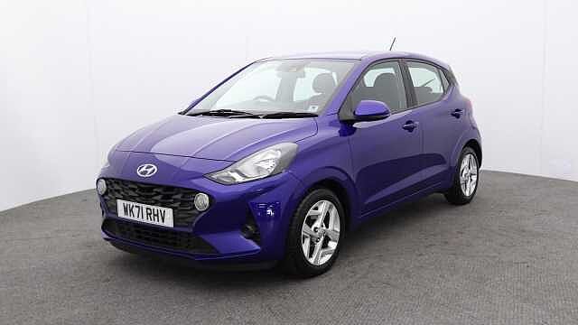 Hyundai I10 1.0 SE Connect Hatchback 5dr Petrol Manual Euro 6 (s/s) (67 ps) Blue