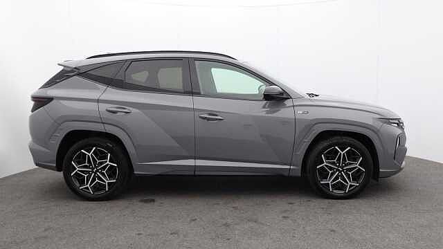 Hyundai TUCSON 1.6 h T-GDi N Line SUV 5dr Petrol Hybrid Auto Euro 6 (s/s) (230 ps) Grey
