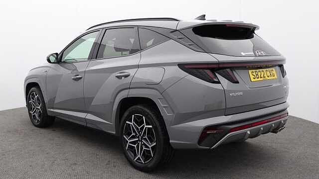 Hyundai TUCSON 1.6 h T-GDi N Line SUV 5dr Petrol Hybrid Auto Euro 6 (s/s) (230 ps) Grey