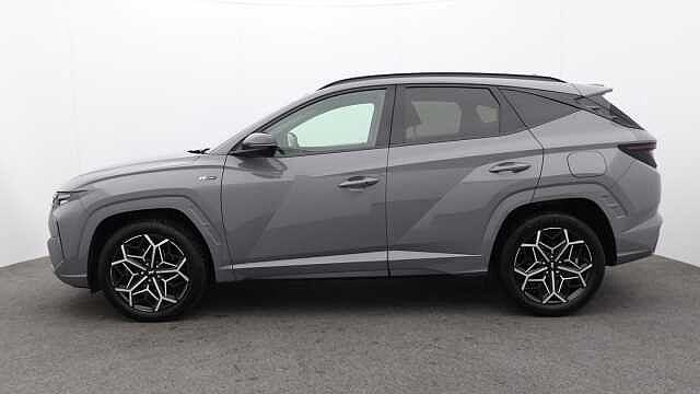 Hyundai TUCSON 1.6 h T-GDi N Line SUV 5dr Petrol Hybrid Auto Euro 6 (s/s) (230 ps) Grey