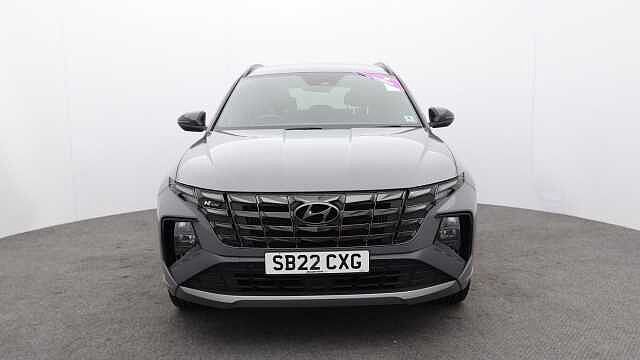 Hyundai TUCSON 1.6 h T-GDi N Line SUV 5dr Petrol Hybrid Auto Euro 6 (s/s) (230 ps) Grey