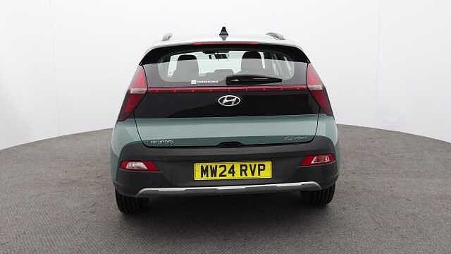 Hyundai BAYON 1.0 T-GDi MHEV SE Connect SUV 5dr Petrol Hybrid DCT Euro 6 (s/s) (100 ps) Green