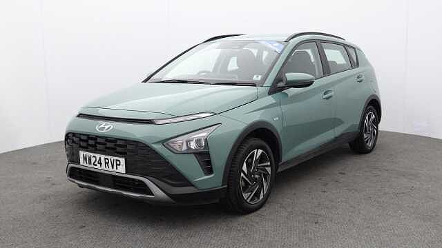 Hyundai BAYON 1.0 T-GDi MHEV SE Connect SUV 5dr Petrol Hybrid DCT Euro 6 (s/s) (100 ps) Green