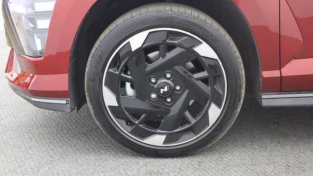 Hyundai KONA 65.4kWh N Line SUV 5dr Electric Auto (218 ps) Red
