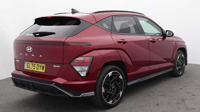 Hyundai KONA 65.4kWh N Line SUV 5dr Electric Auto (218 ps) Red