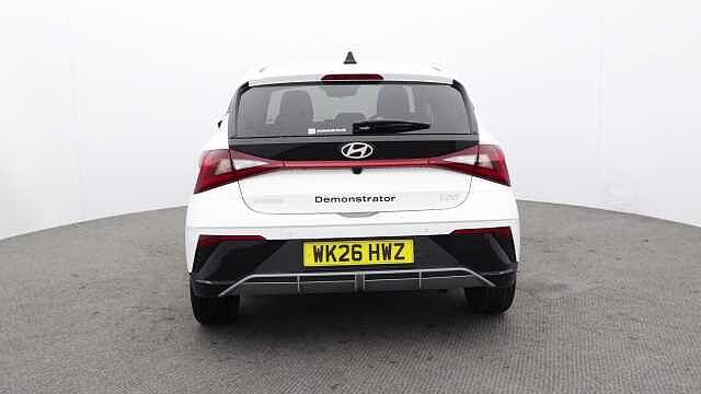 Hyundai I20 1.0 T-GDi Black Line Hatchback 5dr Petrol Manual Euro 6 (s/s) (90 ps) White