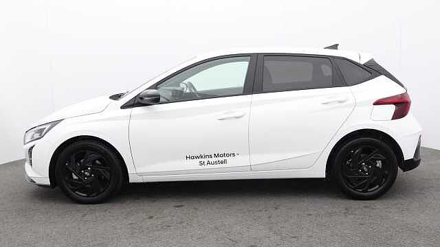 Hyundai I20 1.0 T-GDi Black Line Hatchback 5dr Petrol Manual Euro 6 (s/s) (90 ps) White