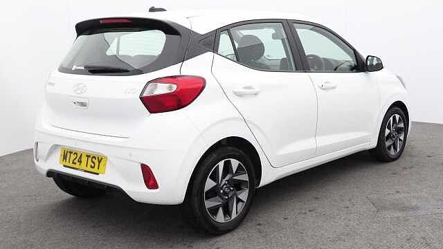 Hyundai I10 1.0 Advance Hatchback 5dr Petrol Manual Euro 6 (s/s) (63 ps) White