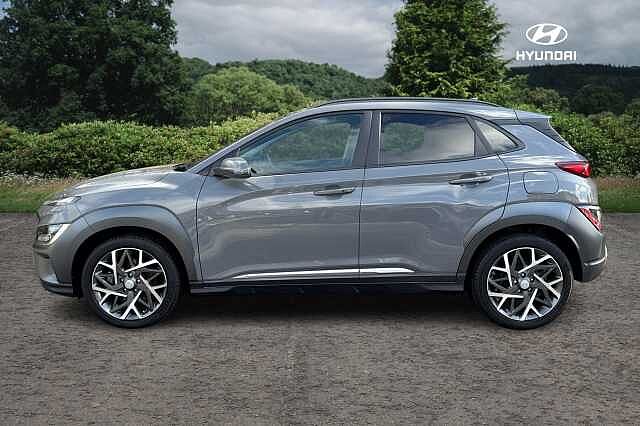 Hyundai KONA 1.6 GDi Hybrid Premium 5dr DCT Galactic Grey
