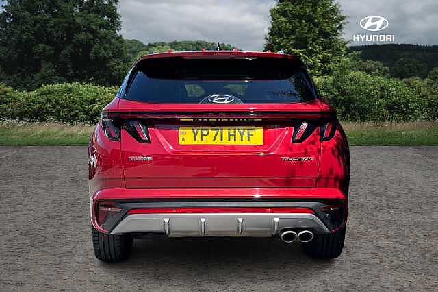 Hyundai TUCSON T-GDI N LINE S Sunset Red