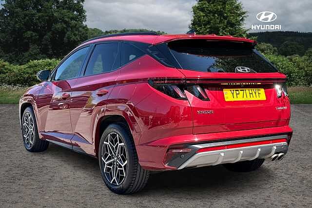 Hyundai TUCSON T-GDI N LINE S Sunset Red