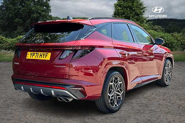 Hyundai TUCSON T-GDI N LINE S Sunset Red