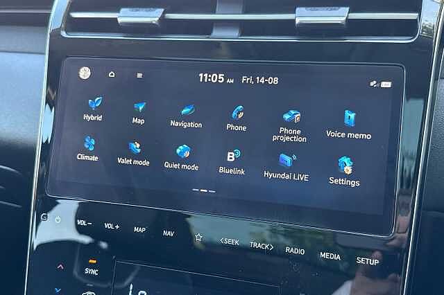 Hyundai TUCSON 1.6 TGDi Hybrid 230 Ultimate 5dr 2WD Auto Black