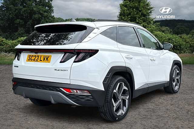 Hyundai TUCSON 1.6 TGDi Ultimate 5dr 2WD Serenity White