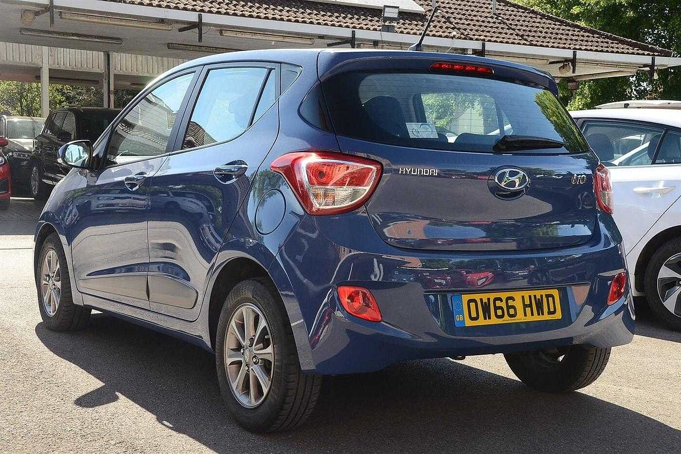 Hyundai I10 Hatchback 1.2 Premium 5dr, Used vehicle Blue 48.455 miles