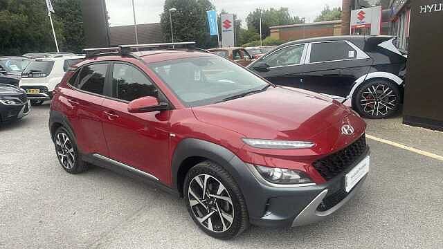 Hyundai KONA Premium 1.0 TGDi 120ps 48V MHEV Red