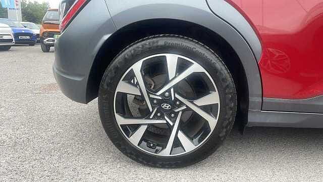 Hyundai KONA Premium 1.0 TGDi 120ps 48V MHEV Red