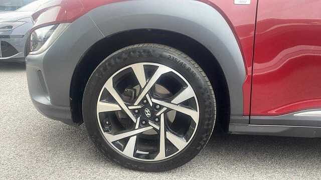 Hyundai KONA Premium 1.0 TGDi 120ps 48V MHEV Red