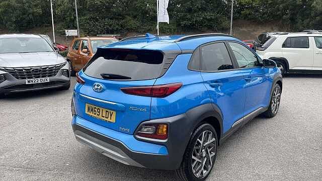Hyundai KONA Premium Hybrid 1.6GDi 6DCT Blue