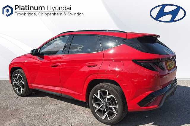 Hyundai TUCSON 1.6T Hybrid N Line 5dr Auto Red