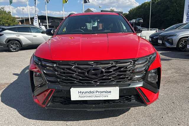Hyundai TUCSON 1.6T Hybrid N Line 5dr Auto Red