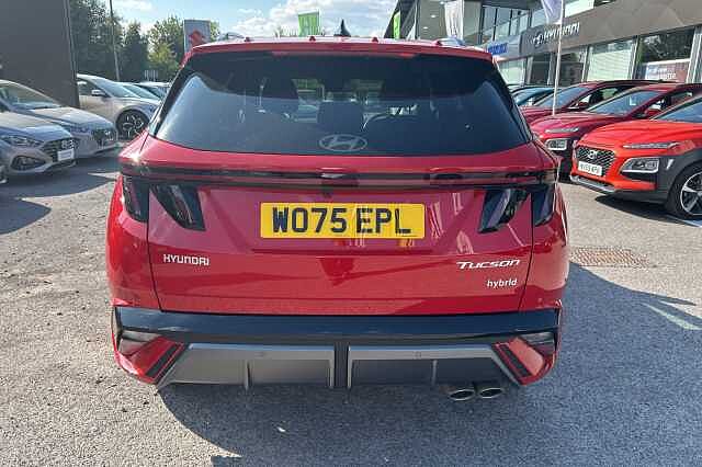 Hyundai TUCSON 1.6T Hybrid N Line 5dr Auto Red