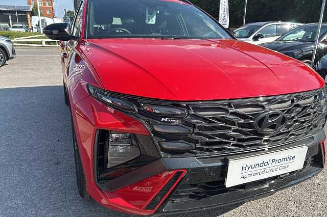 Hyundai TUCSON 1.6T Hybrid N Line 5dr Auto Red