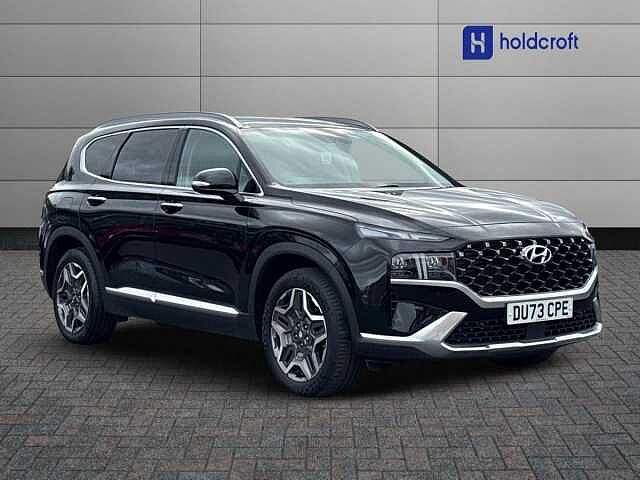 Hyundai SANTA FE 1.6 TGDi Plug-in Hybrid Ultimate 5dr 4WD Auto Black