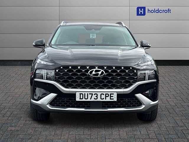 Hyundai SANTA FE 1.6 TGDi Plug-in Hybrid Ultimate 5dr 4WD Auto Black
