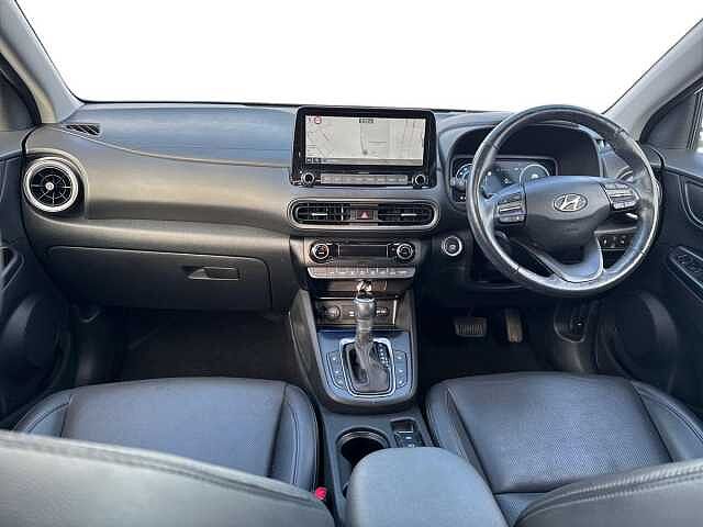 Hyundai KONA 1.6 GDi Hybrid Ultimate 5dr DCT White
