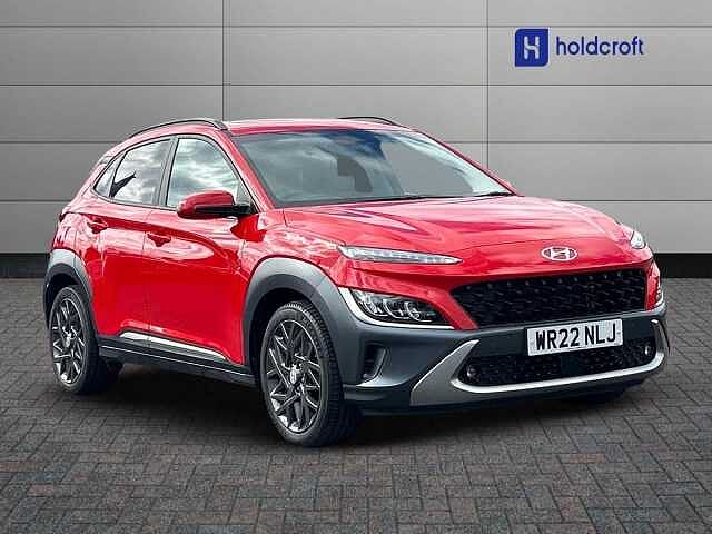 Hyundai KONA 1.6 GDi Hybrid Ultimate 5dr DCT Red