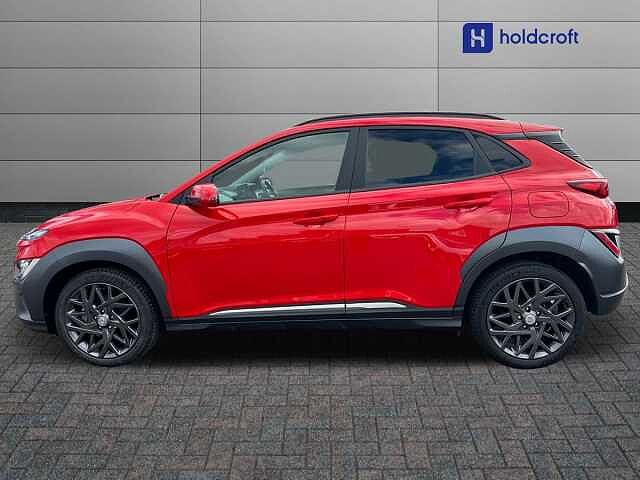 Hyundai KONA 1.6 GDi Hybrid Ultimate 5dr DCT Red