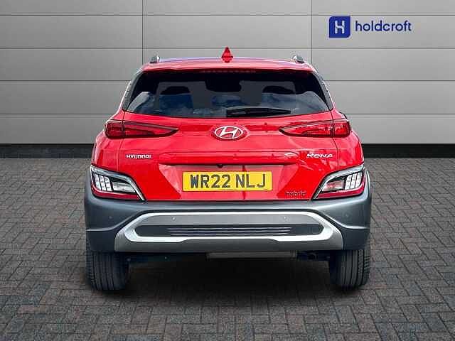 Hyundai KONA 1.6 GDi Hybrid Ultimate 5dr DCT Red