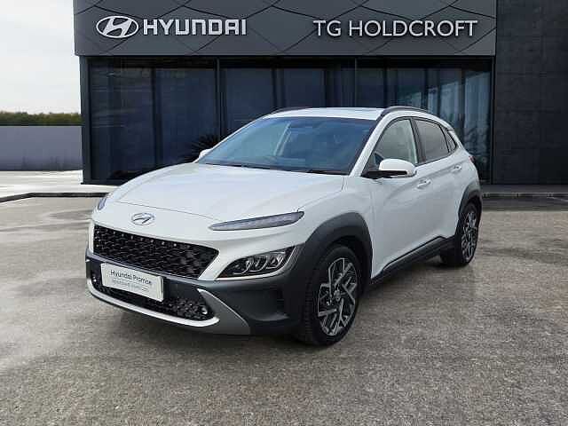 Hyundai KONA 1.6 GDi Hybrid Ultimate 5dr DCT White