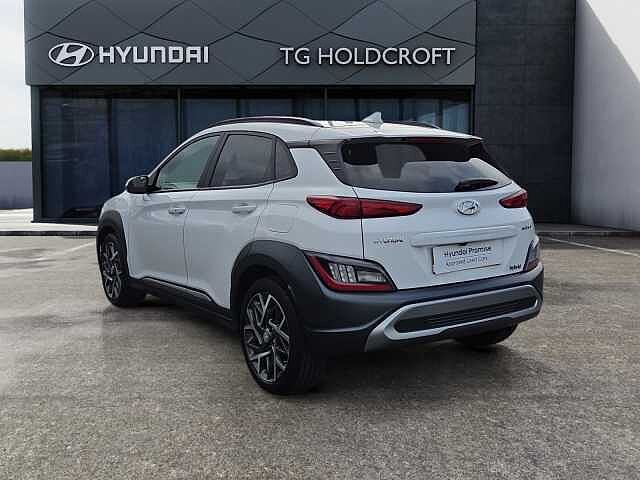 Hyundai KONA 1.6 GDi Hybrid Ultimate 5dr DCT White