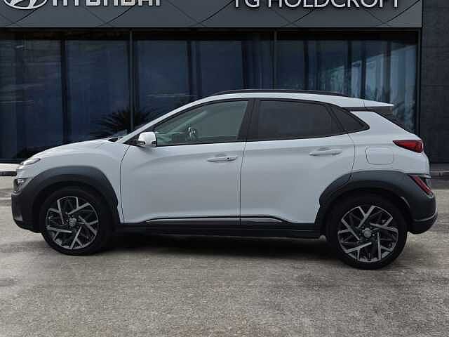 Hyundai KONA 1.6 GDi Hybrid Ultimate 5dr DCT White