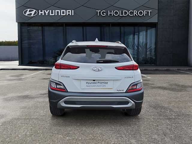 Hyundai KONA 1.6 GDi Hybrid Ultimate 5dr DCT White