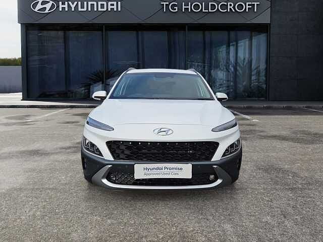 Hyundai KONA 1.6 GDi Hybrid Ultimate 5dr DCT White