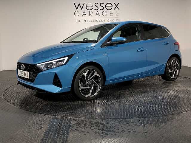 Hyundai I20 1.0T GDi 48V MHD Premium 5dr DCT 4(2020) Blue