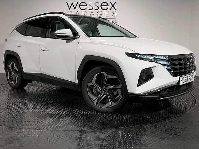 Hyundai TUCSON Ultimate T-Gdi Hev White