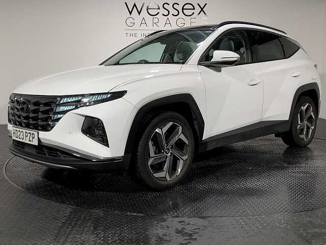 Hyundai TUCSON Ultimate T-Gdi Hev White