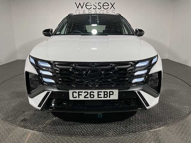 Hyundai TUCSON 1.6T Hybrid N Line 5dr Auto White