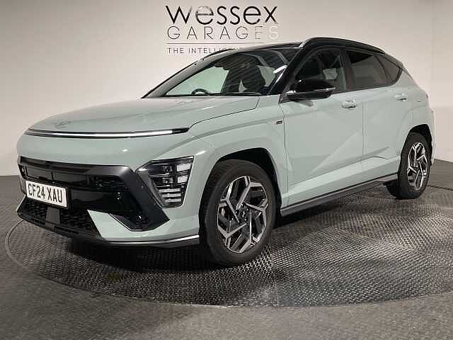 Hyundai KONA 1.6 GDi Hybrid N Line S 5dr DCT Green