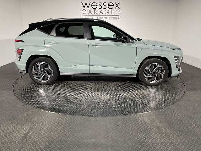 Hyundai KONA 1.6 GDi Hybrid N Line S 5dr DCT Green