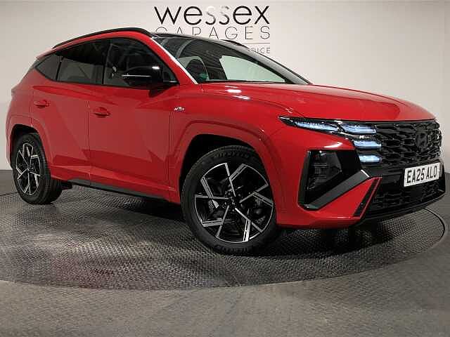 Hyundai TUCSON 1.6T Hybrid N Line S 5dr Auto Red