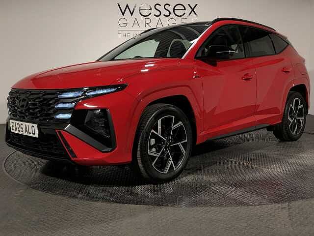 Hyundai TUCSON 1.6T Hybrid N Line S 5dr Auto Red