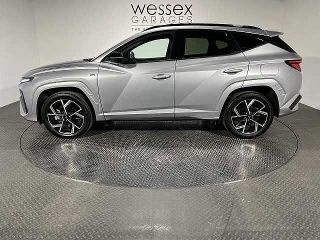 Hyundai TUCSON 1.6T Hybrid N Line 5dr Auto Silver